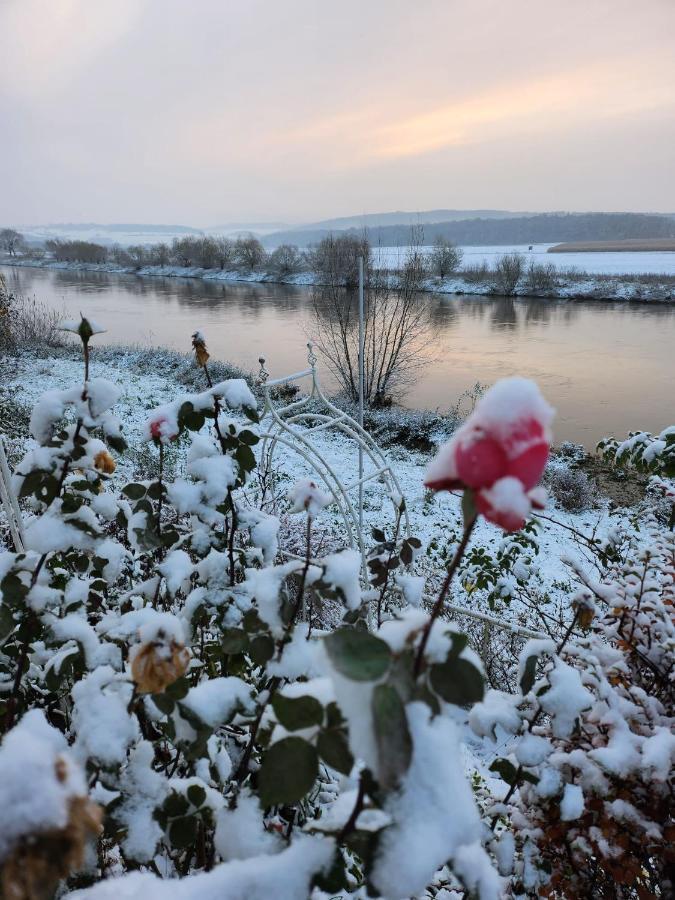 Haus An Der Weser Ferienwohnung Brevorde Экстерьер фото